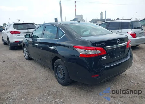 2015 Nissan Sentra Sv из США, поврежденный, VIN 3N1AB7AP6FY235474